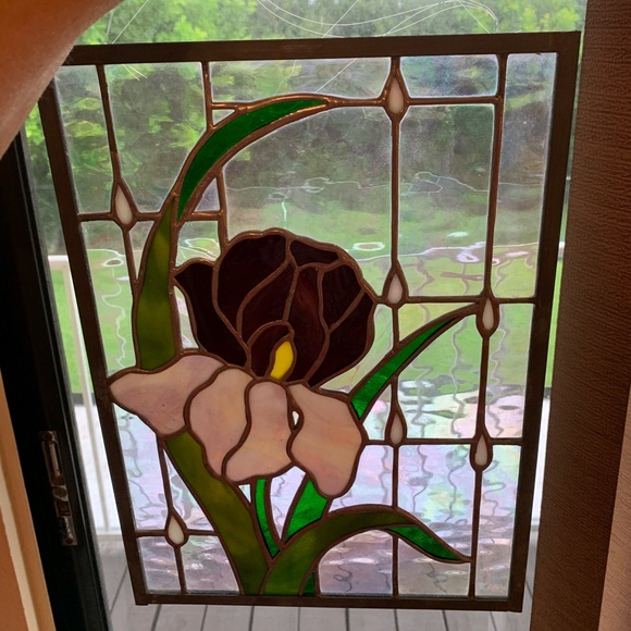 Other - Stained glass iris artwork
